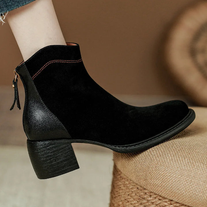 Marquet Suede Ankle Boots